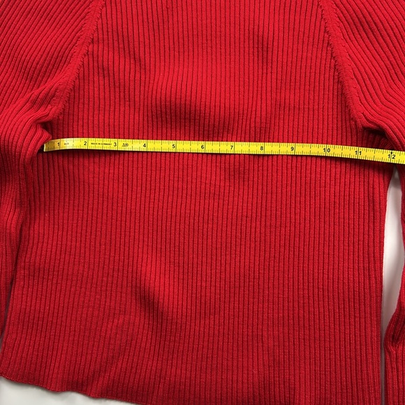 Alice & Olivia Irena Turtleneck Sweater size L - Picture 9 of 11